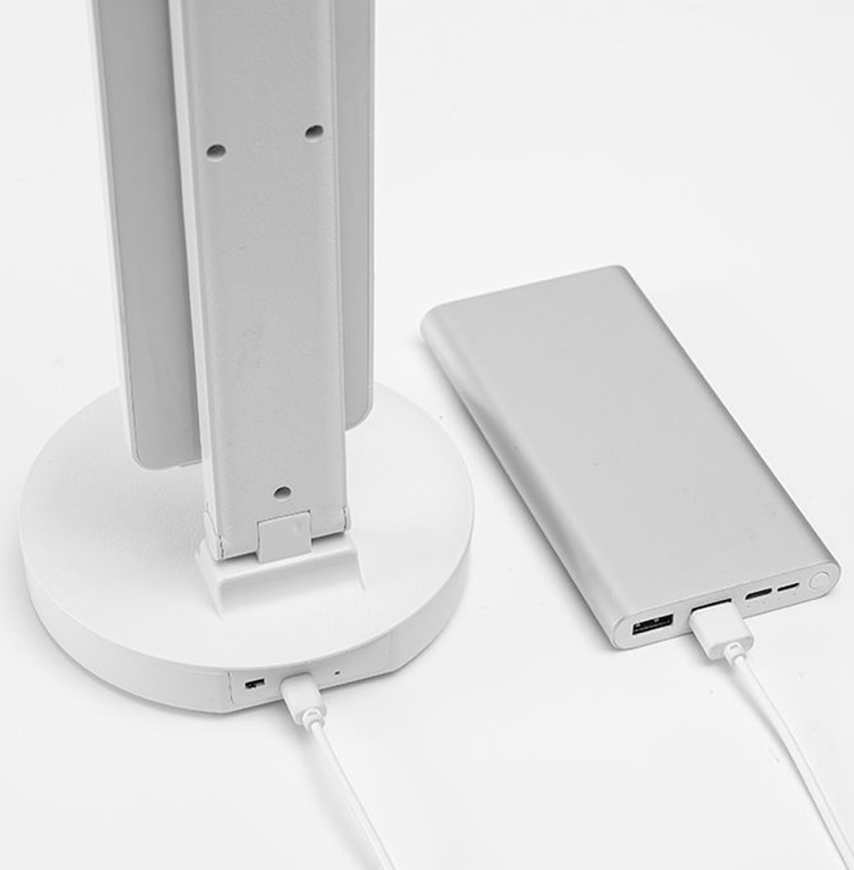 Double USB lamp charging examples